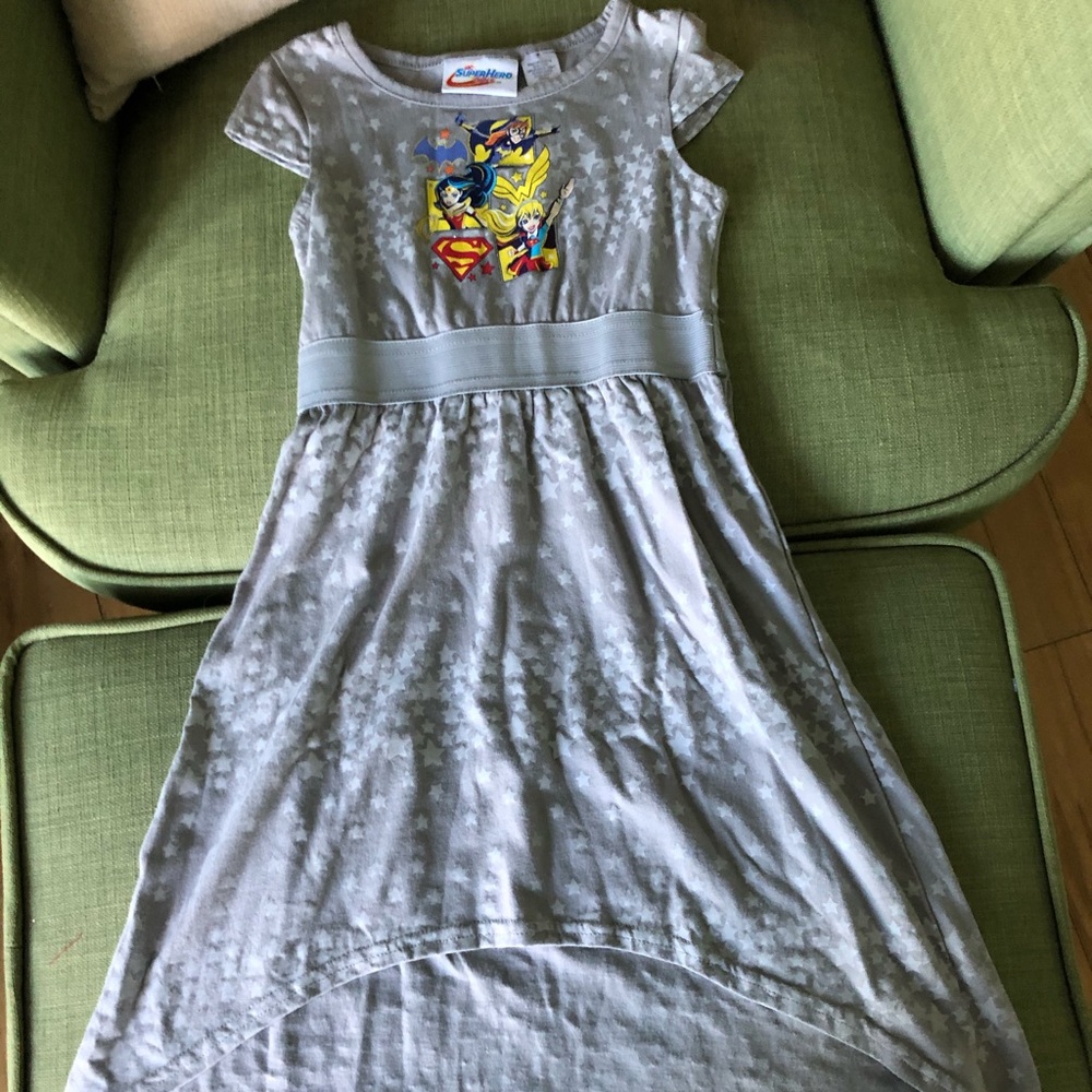 Girls size 4/5 Super Hero dress
